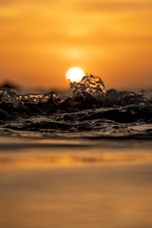 Immagine gratuita di alba, bellezza nella natura, mare