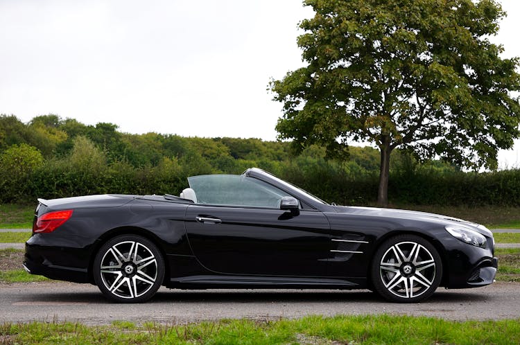 Mercedes SL On Road