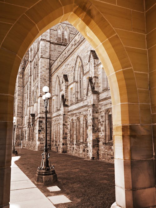 Ornamented, Vintage Building Wall