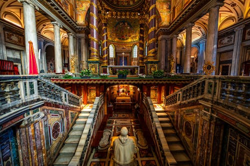 Foto stok gratis barok, Basilika, basilika santo maria mayor
