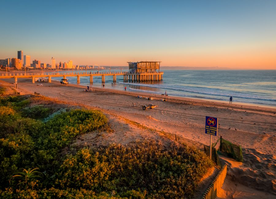 Durban, South Africa — skyline and landmarks · stay connected with a Durban eSIM from My Holiday SIM
