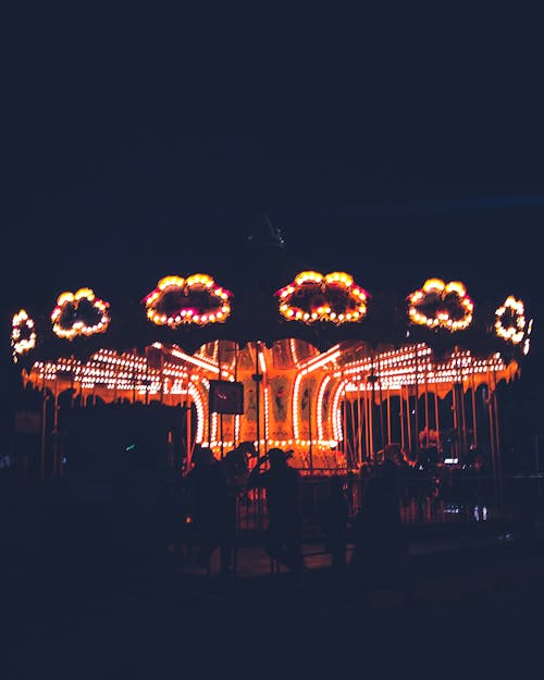 Free stock photo of attraction, bumper cars, carousel