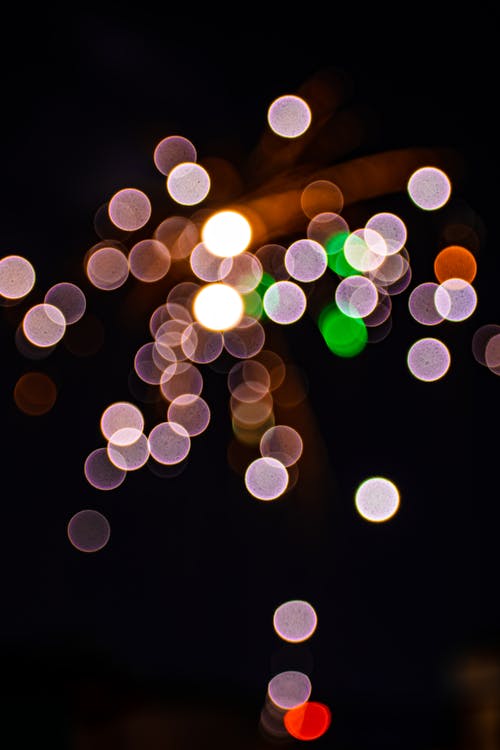 Defocused Lights at Night