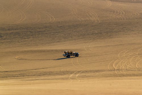 A Vehicle on the Desert 