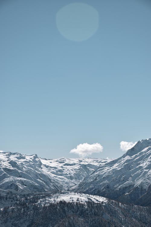 Kostenloses Stock Foto zu berge, drohne erschossen, kalt