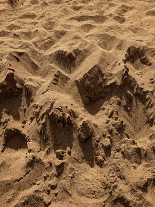 垂直拍攝, 棕色, 砂 的 免費圖庫相片