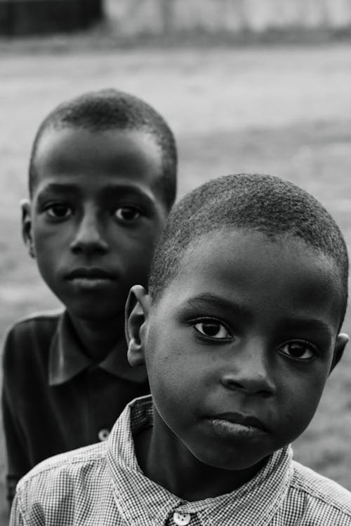 Gratis lagerfoto af afroamerikansk, ansigter, børn