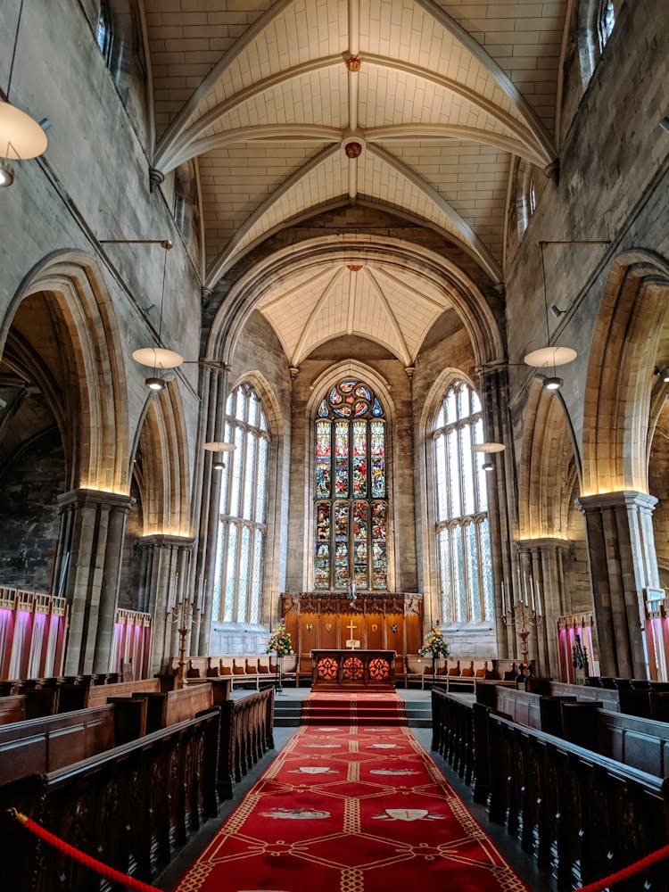 St. Michaels Church Interior In Linlithgow, Scotland