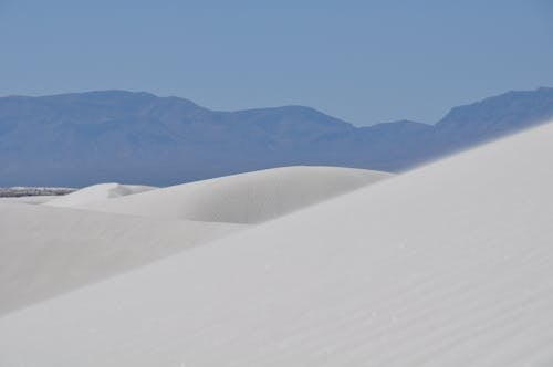 Sand Dunes on Desert