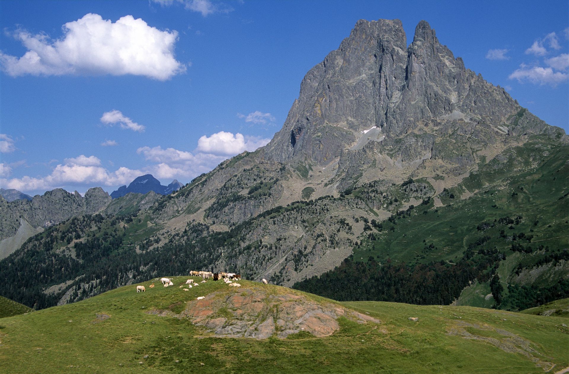 Pyrenees Mountains in Summer
