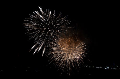 Fireworks Display during Nighttime