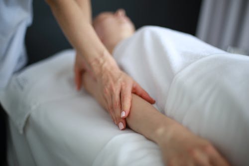 Person Having a Body Massage