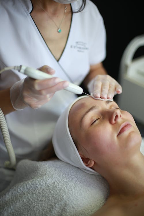 Woman on Treatment at Beautician