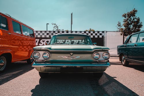 Chevrolet Corvair at a Car Show