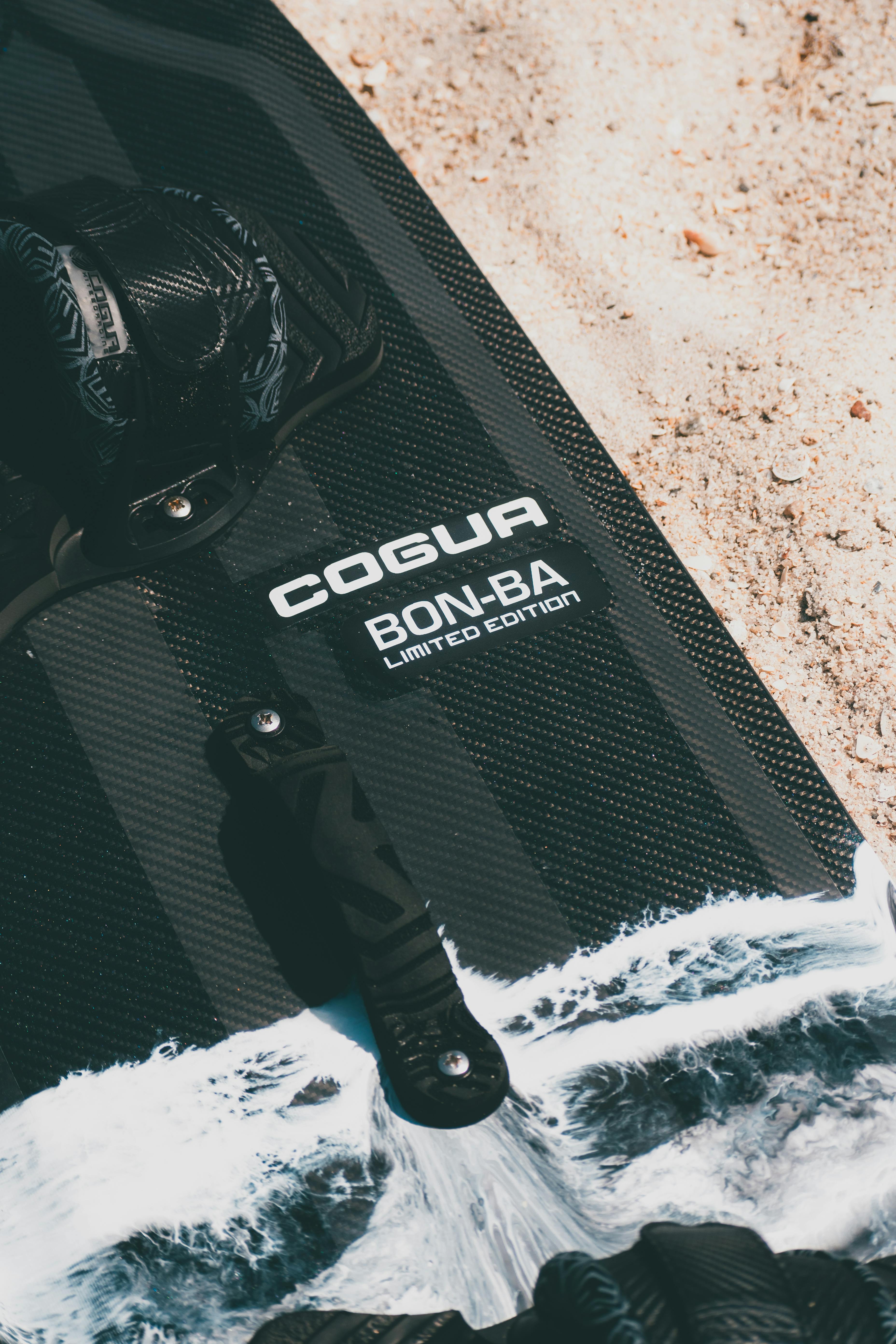 Surfboard with Foot Straps · Free Stock Photo