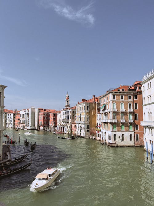 Venetian Townhouses by the Grand Canal