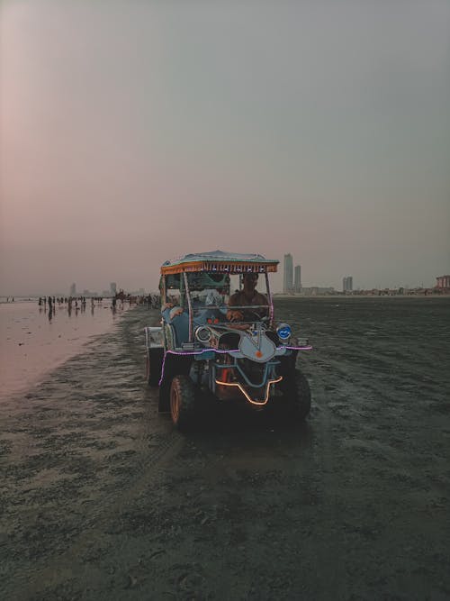 Vehicle on Beach