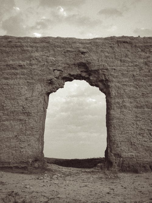 Doorway of Old Ruined Building