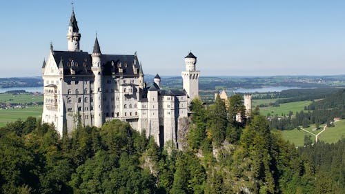 Neuschwanstein Castle in Schwangau, Germany