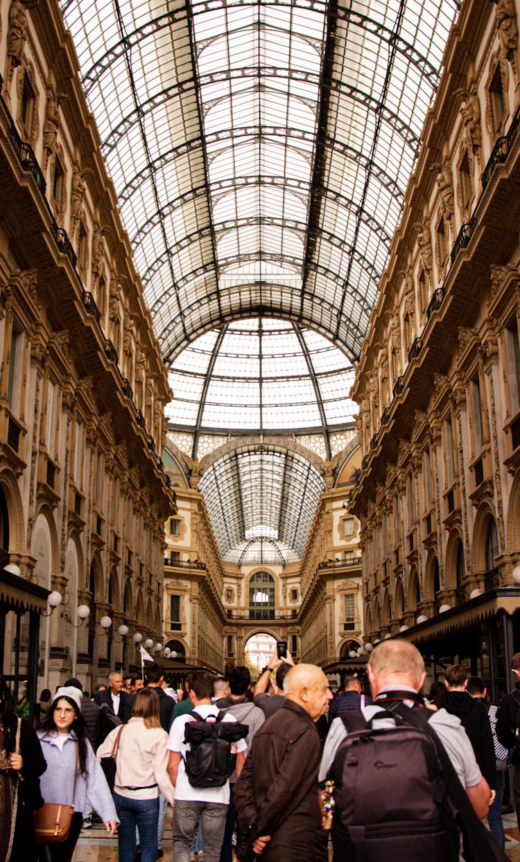 Galleria Vittorio Emanuele II In Milan