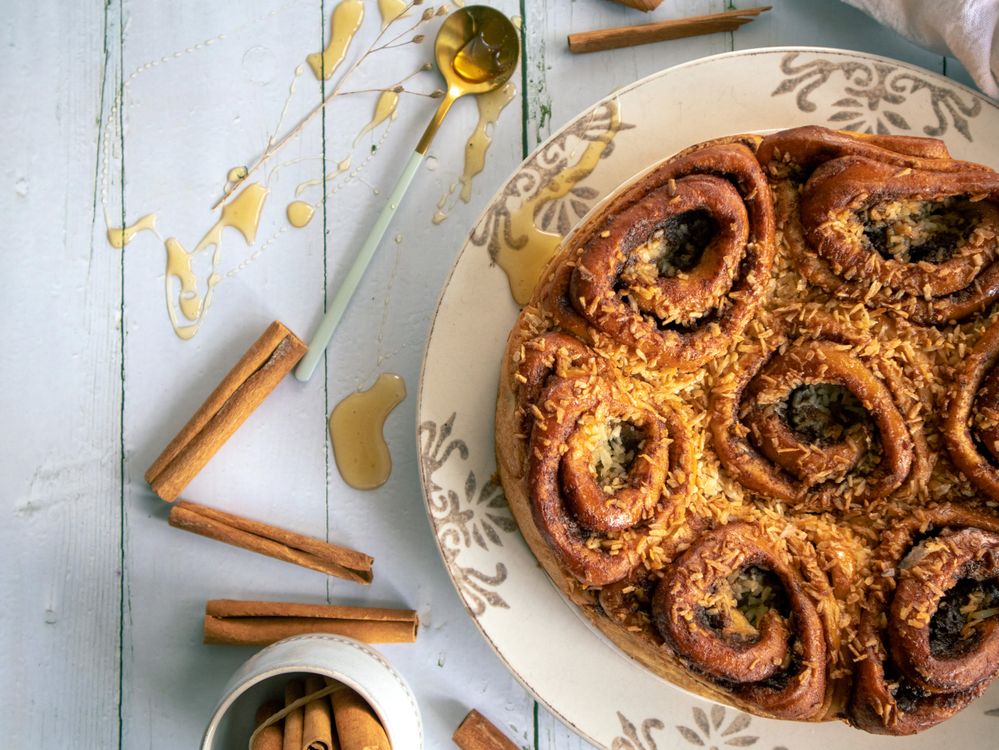 Gratis Fotos de stock gratuitas de canela, cinnamon rolls, comida Foto de stock