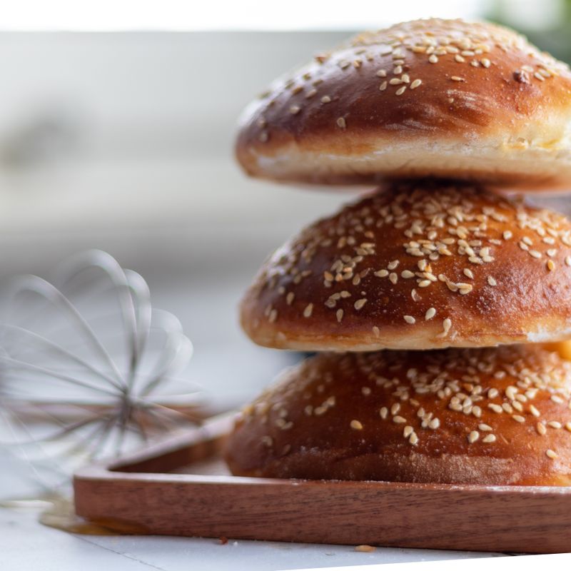 Israeli Sabich Pita Buns