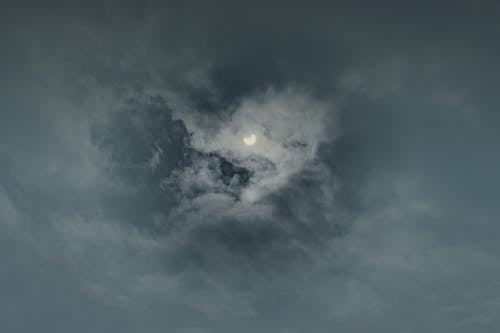거무스름한, 구름, 월식의 무료 스톡 사진