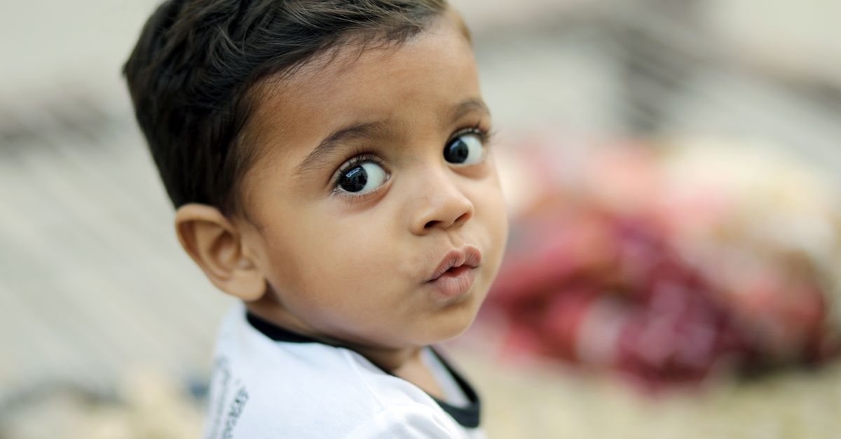 Kid's Face in Close Up Photography · Free Stock Photo