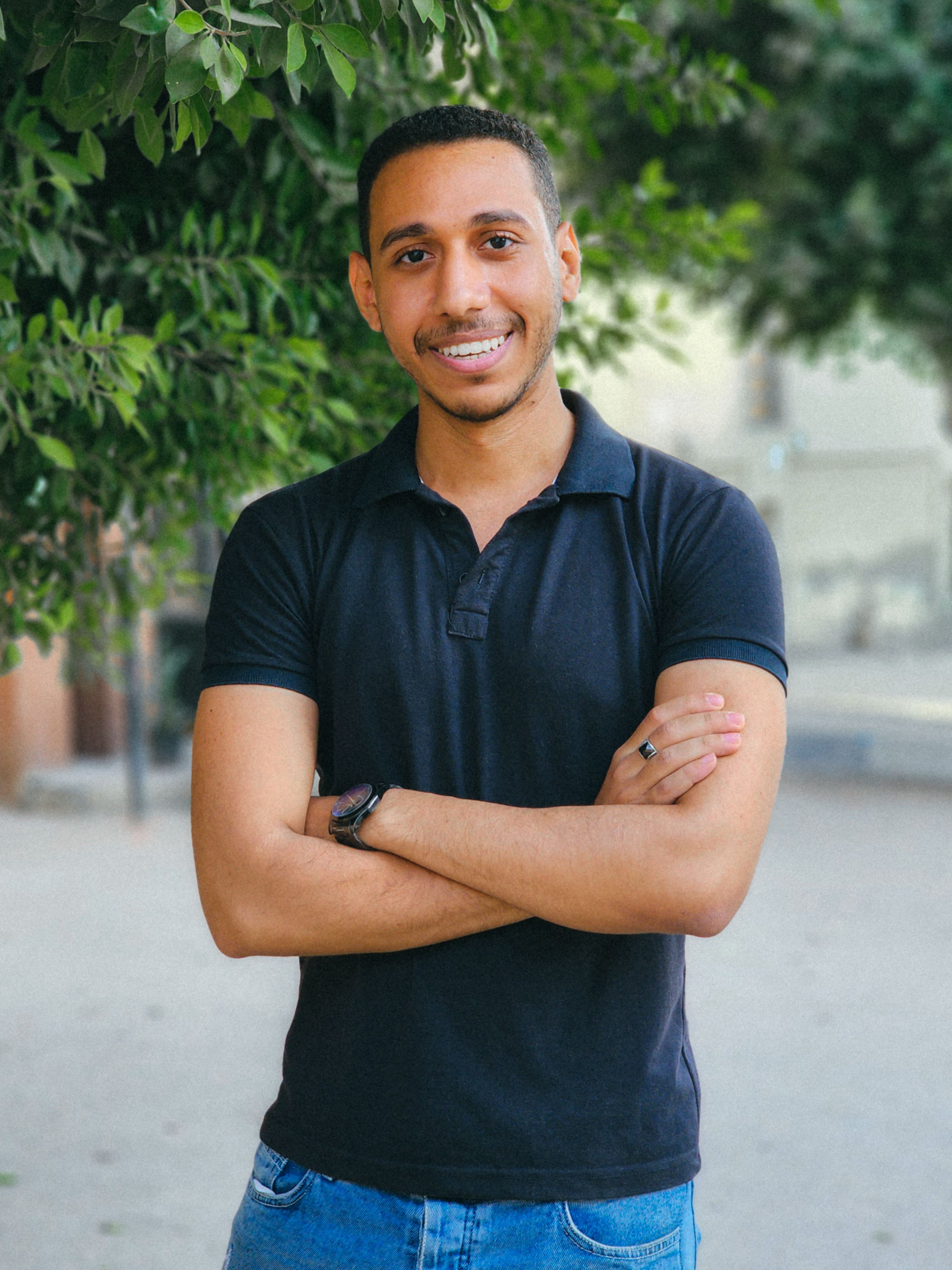 A Man in a Black Polo Shirt · Free Stock Photo