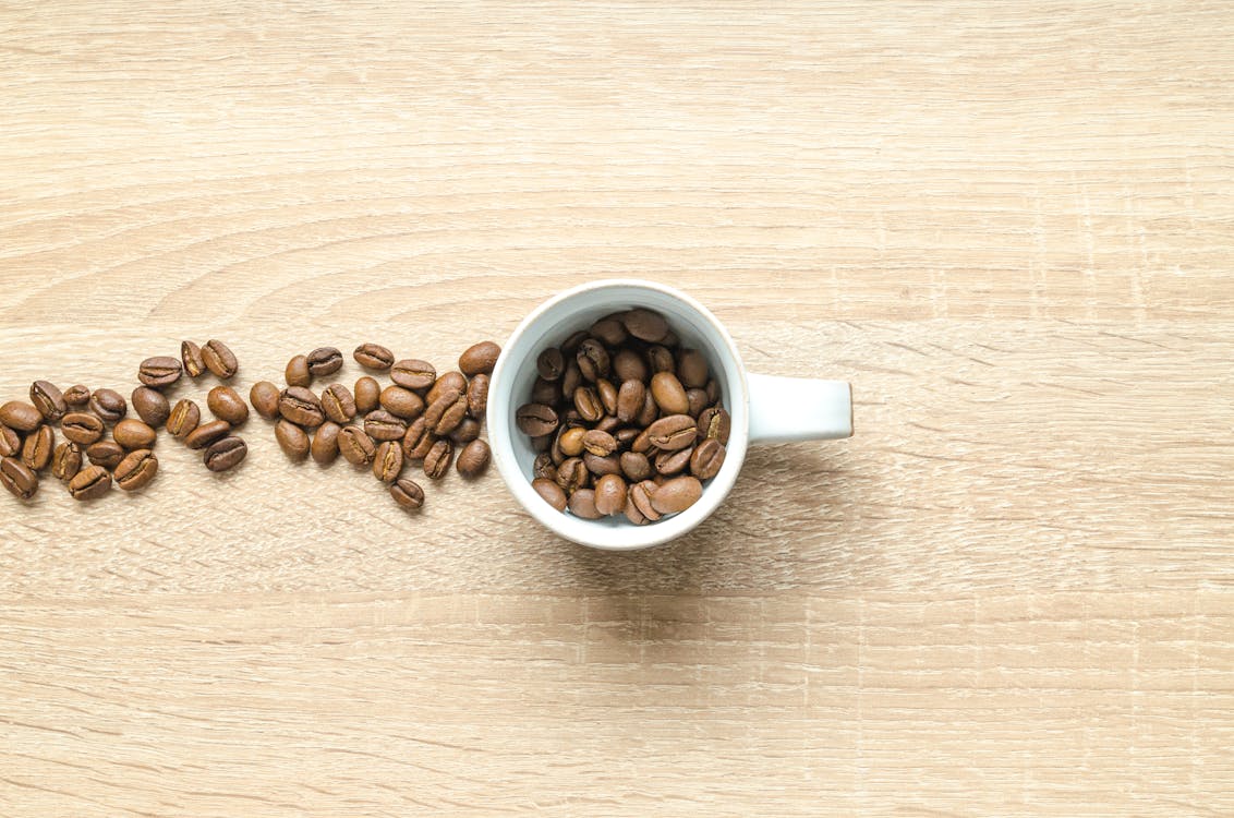 Coffee Beans in Mug