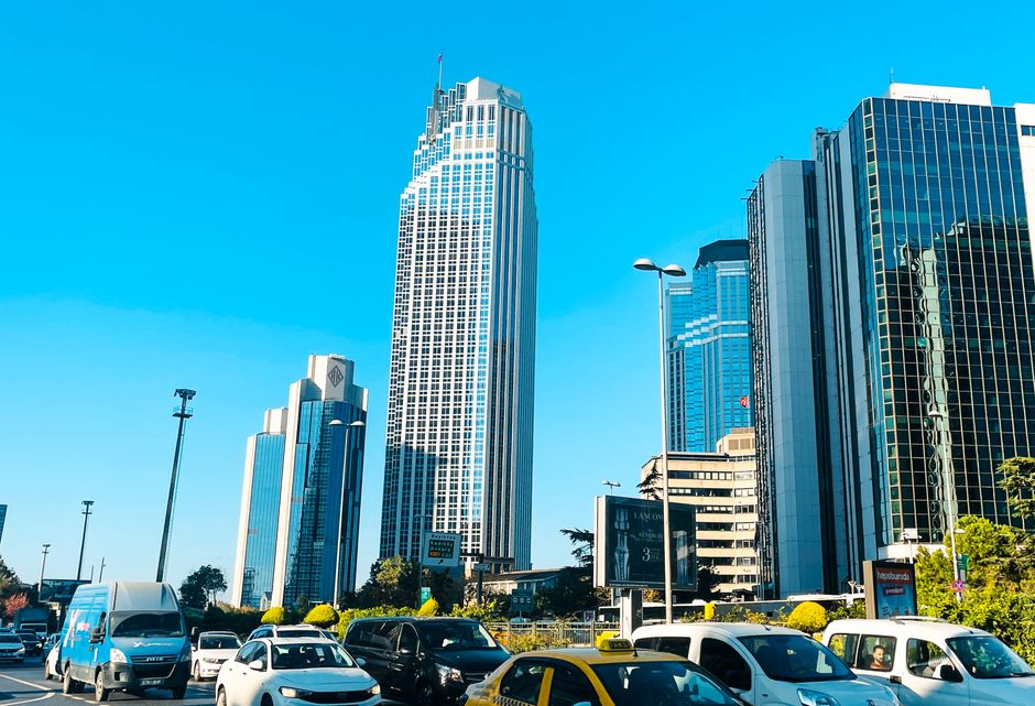 İstanbul Boğaz ve iş merkezi — Beşiktaş sanal ofis bölgesi