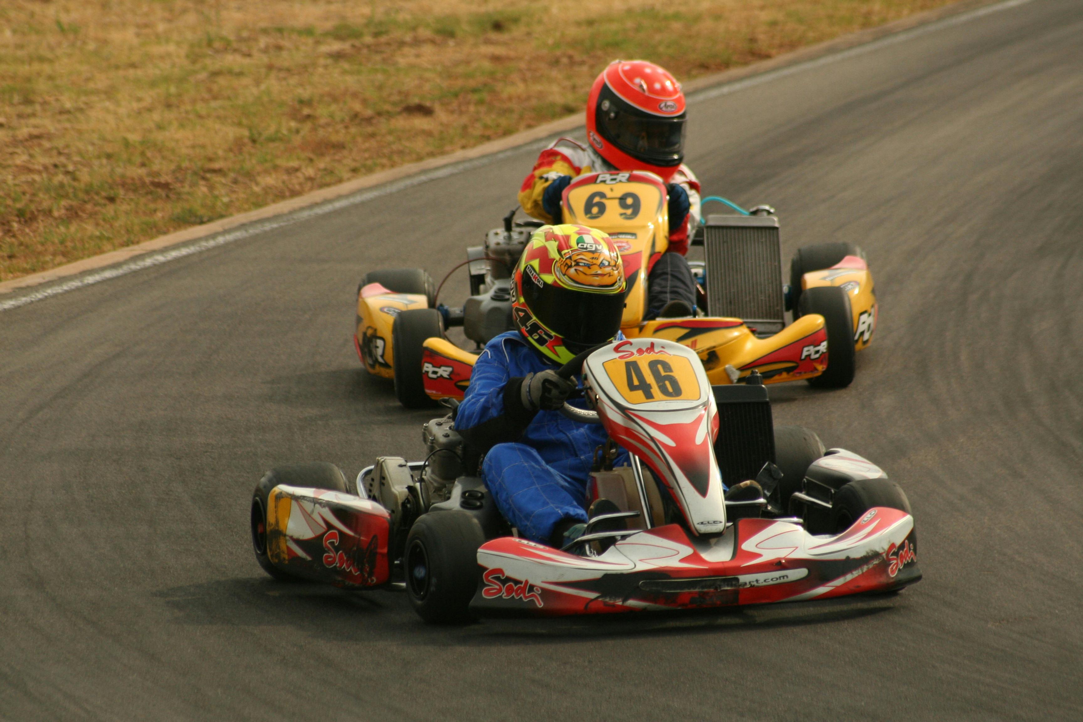 Racing Suit With Helmet Riding Go Kart