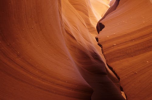 Rock Formations of the Antelope Canyon