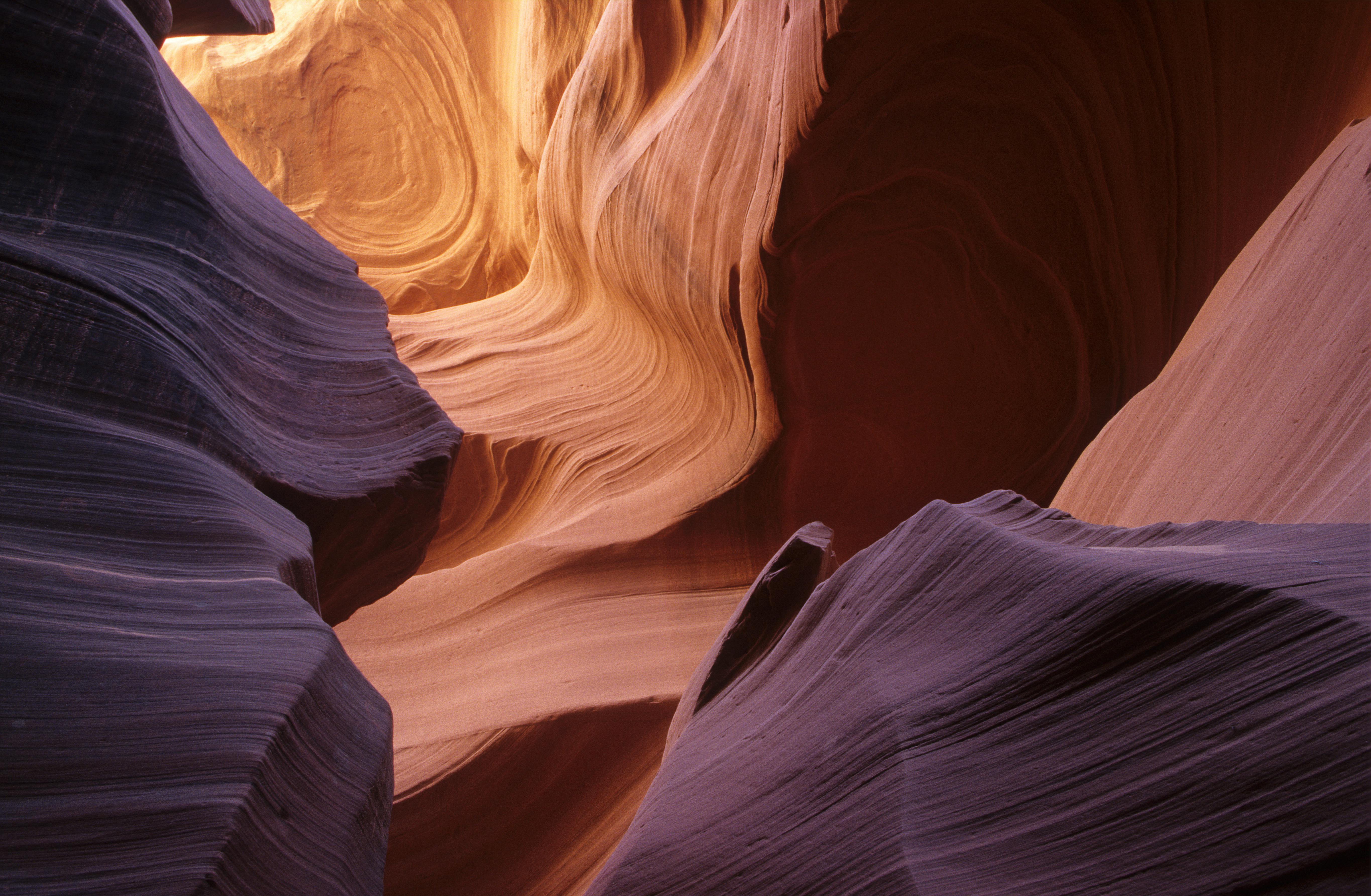 rocks of antelope canyon