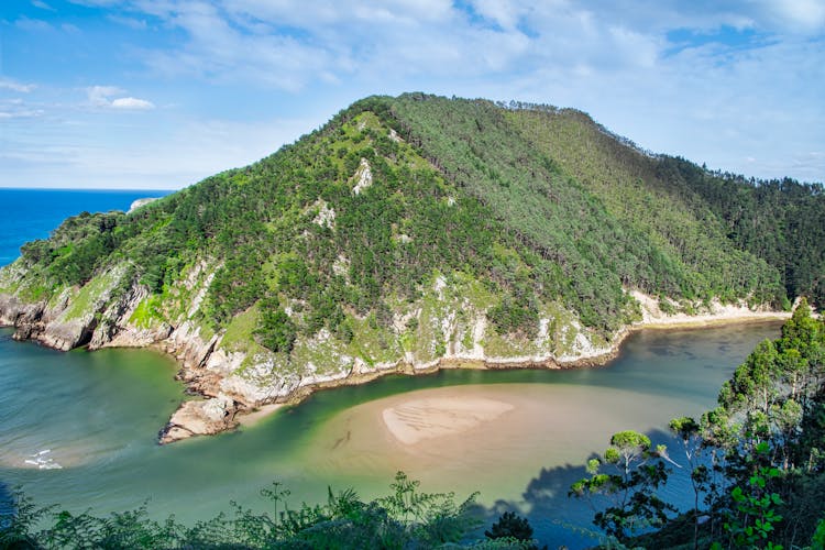 Mountain On Exotic Island 