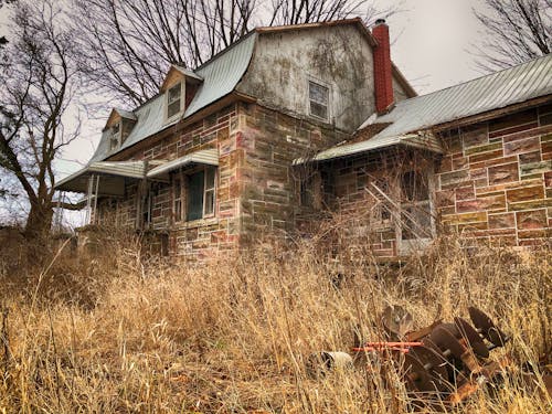 Free stock photo of abandoned house, canada, countryside