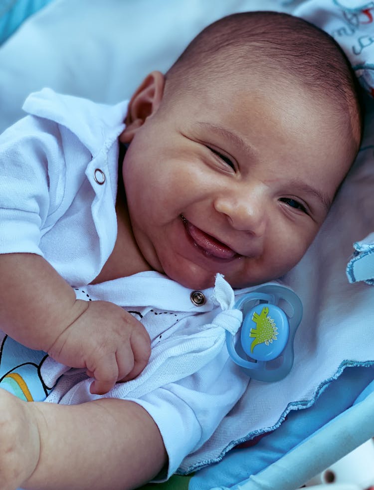 Portrait Of Smiling Baby