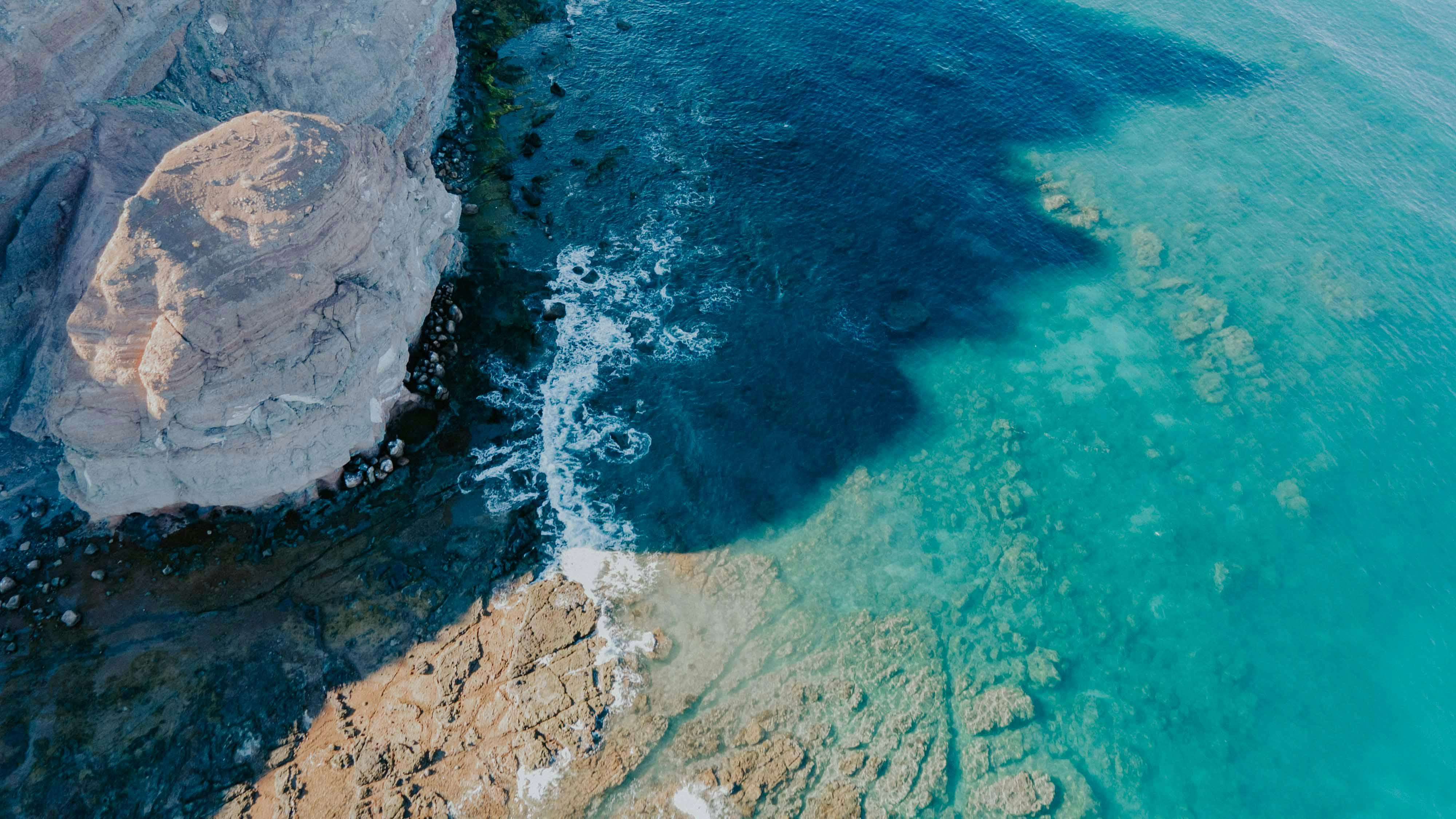 Rocks on Sea Shore · Free Stock Photo