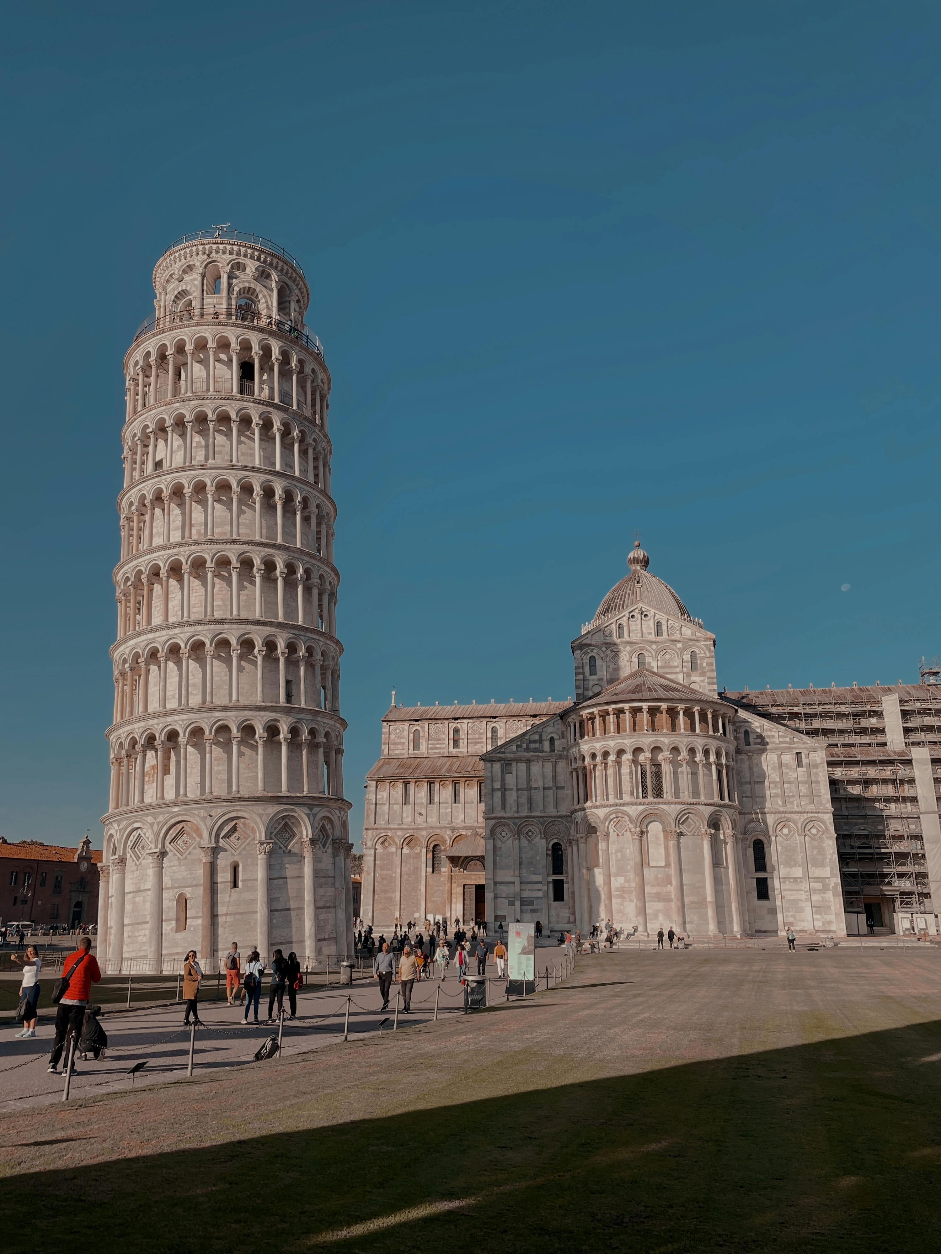 Phil's hugging a great big tower! - Picture of Pisa, Province