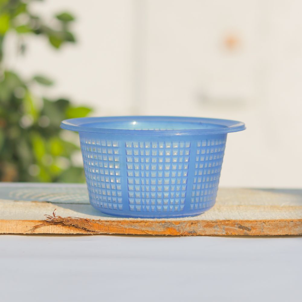 Plastic basket for storage and household use