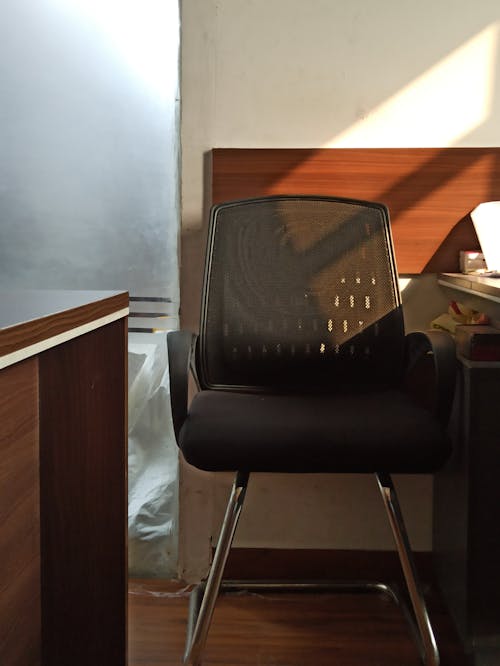 Free stock photo of black, chair, morning Stock Photo