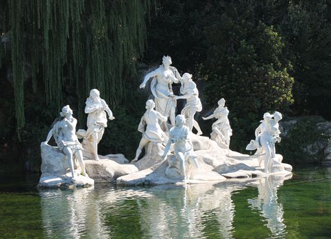 Diana Sculpture at Royal Palace of Caserta, Italy