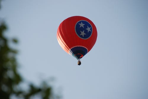 A Hot Air Balloon in the Sky 