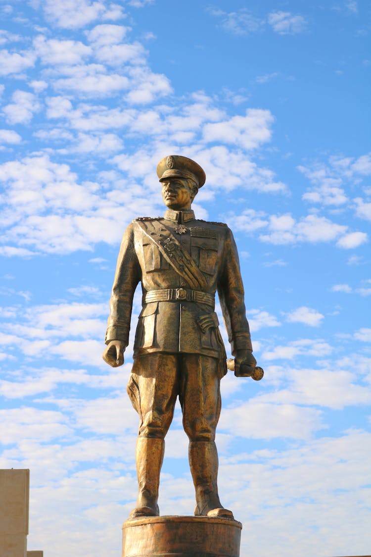 Bronze Military Monument