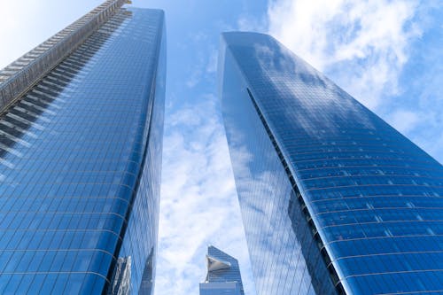 Skyscrapers Under Blue Sky