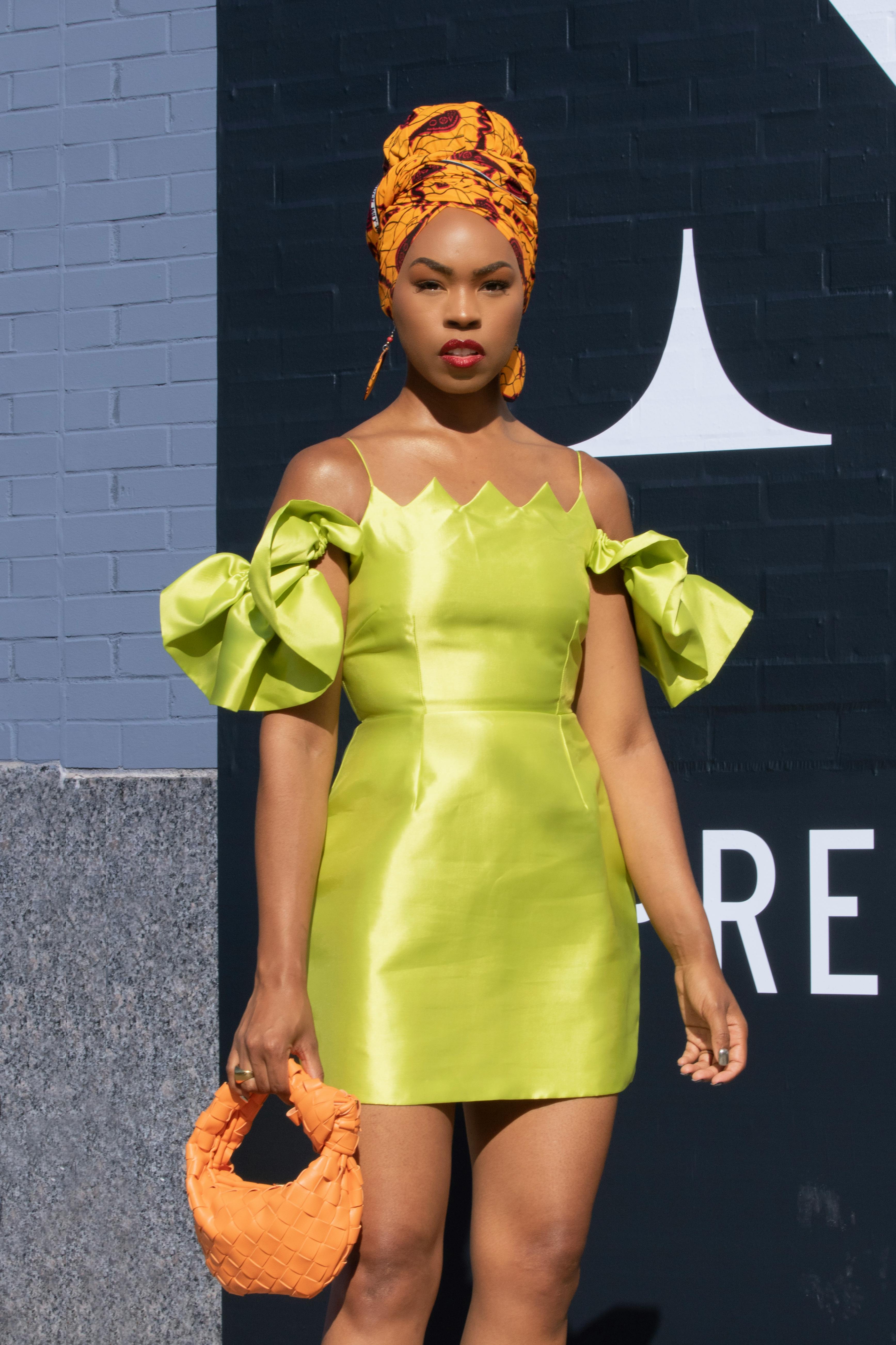 danyl howard is seen wearing imad eduso to nyfw