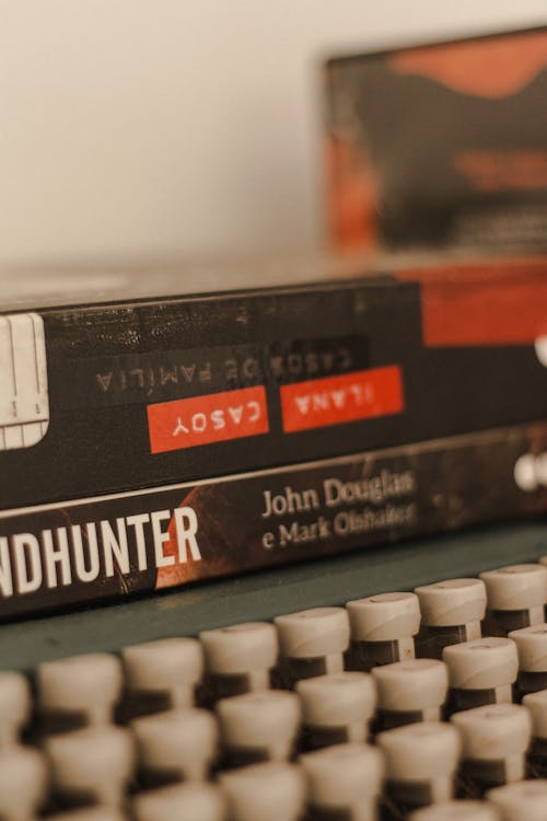Close-up of Keys on a Typewriter 