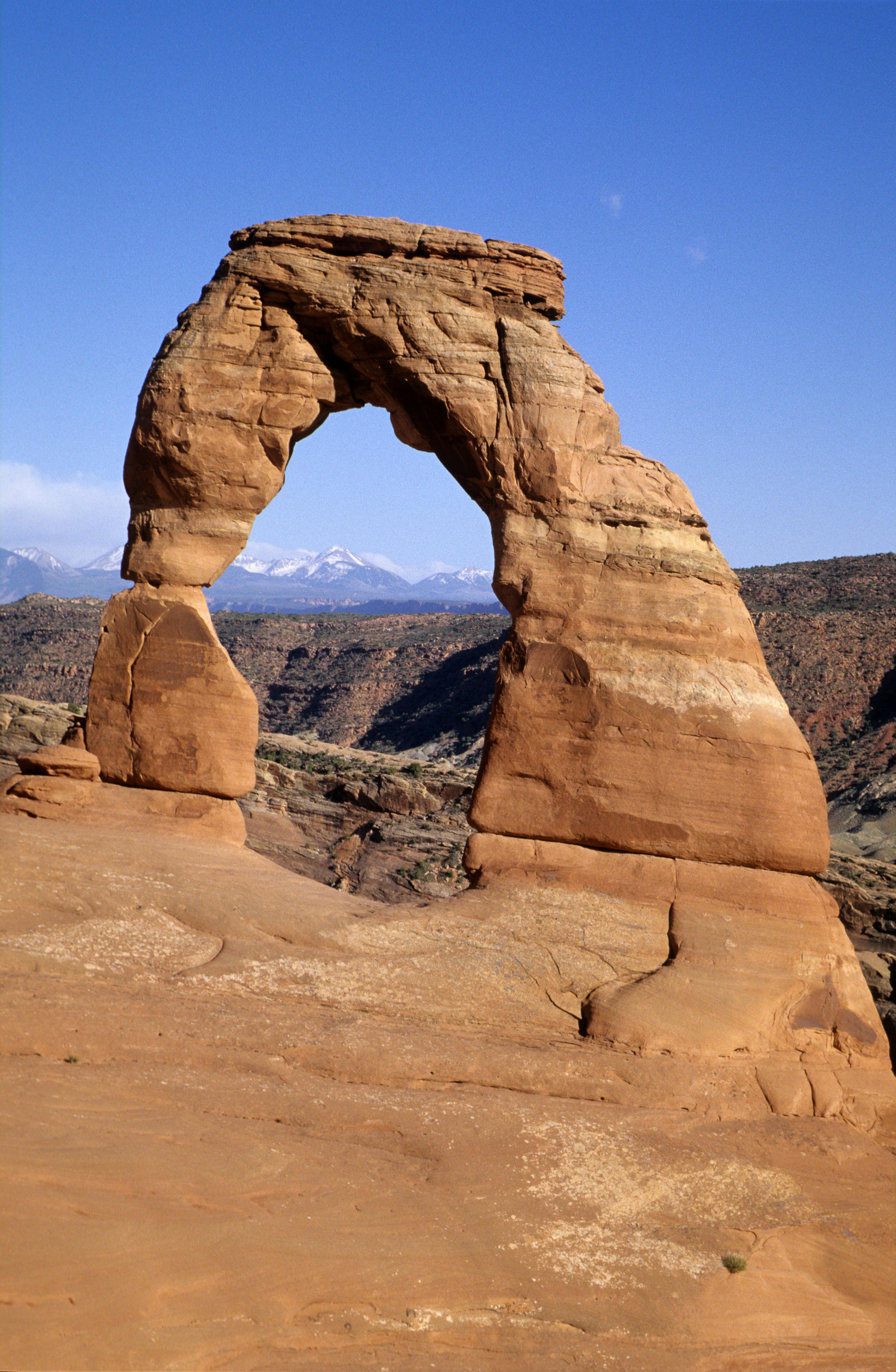 delicate arch rock formation