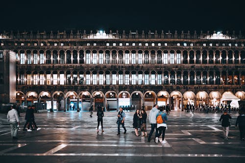 人, 威尼斯, 广场圣马可 的 免费素材图片