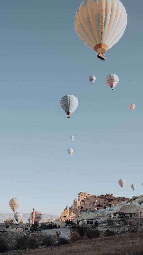 Hot Air Balloons in the Sky